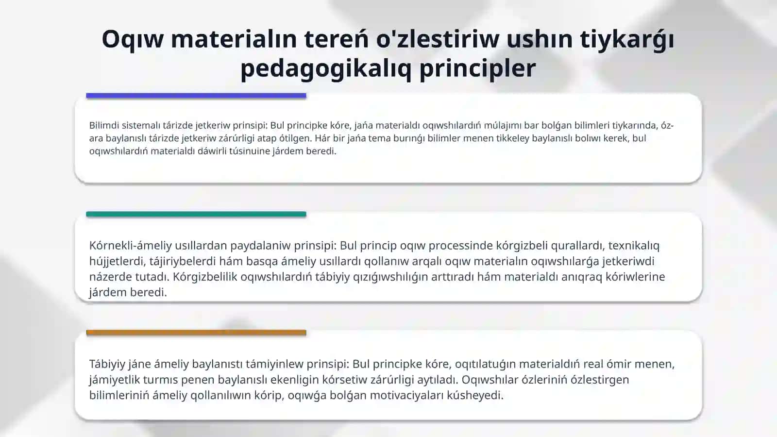 Pa'nde tu'siniw ha'm tu'sindiriw mashqalası 4