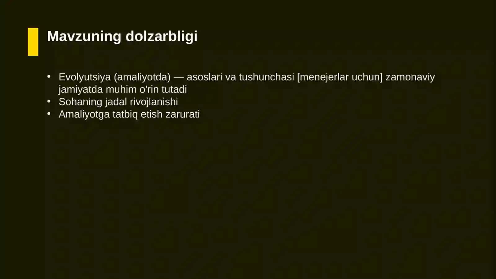 Evolyutsiya (amaliyotda) — asoslari va tushunchasi [menejerlar uchun] 4
