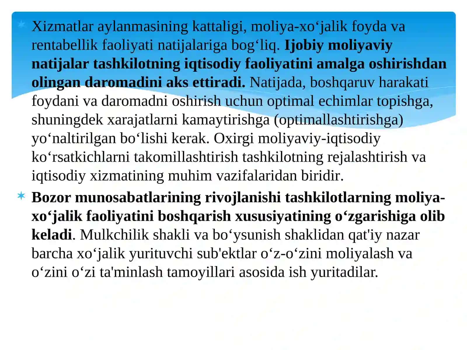 XIZMAT KOʻRSATISh SOHASI KORXONA VA TAShKILOTLARI FOYDA VA RYeNTABYeLLIKI 4