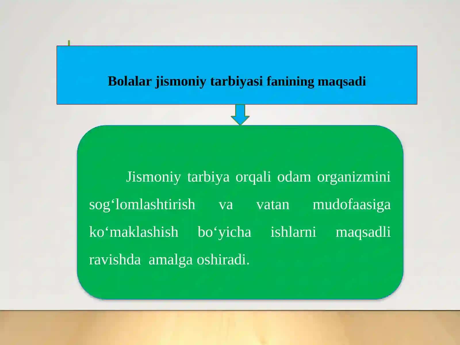 Bolalar jismoniy tarbiyasi fanining predmeti, maqsadi va vazifalari 4