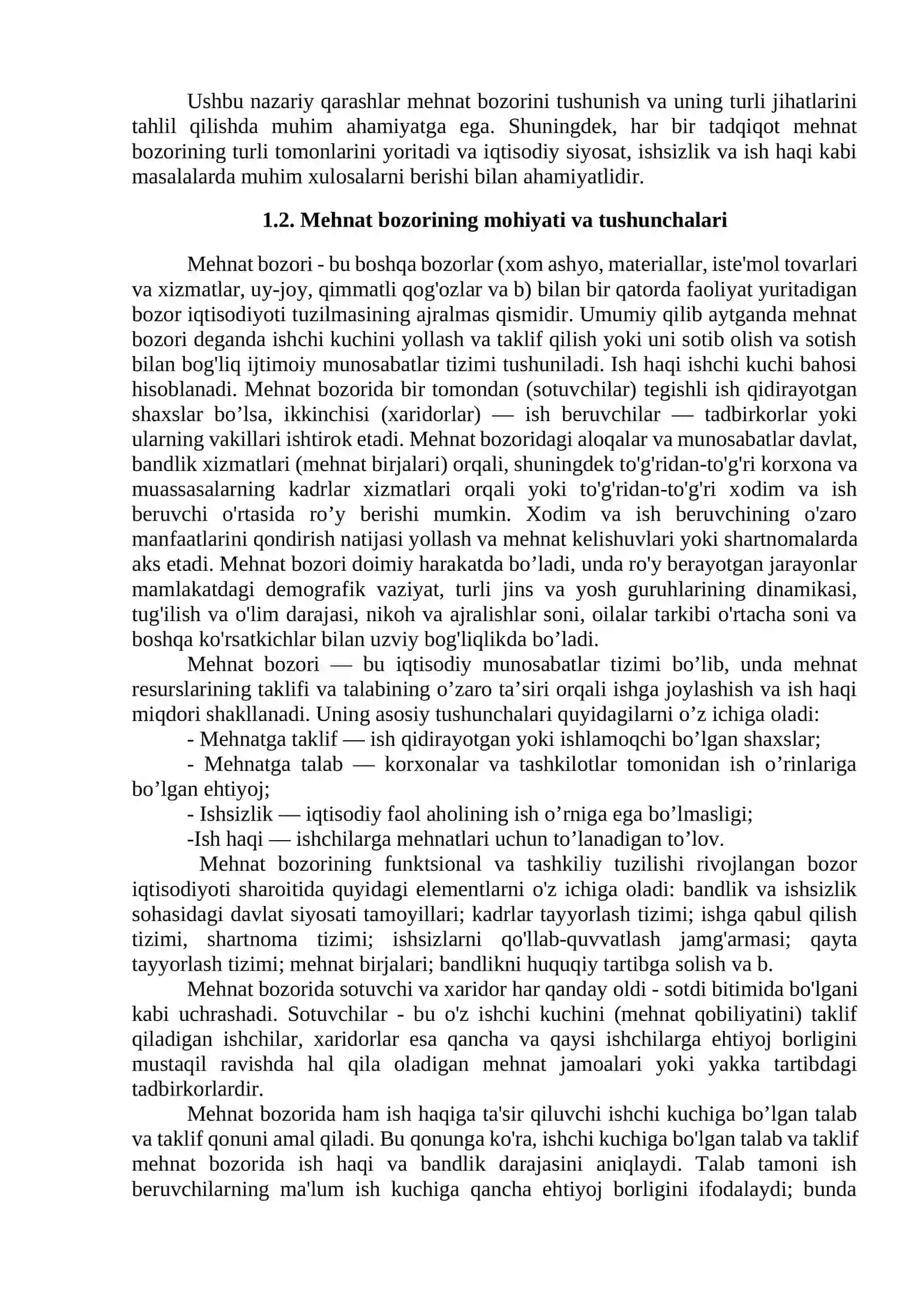 Mehnat bozorini tushunish 4