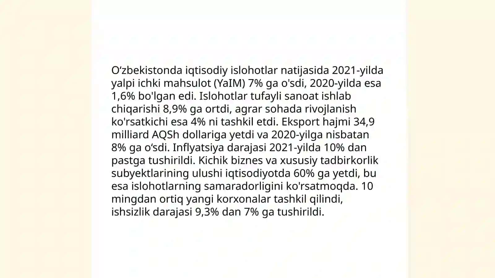 Yangi O'zbekiston taraqqiyot strategiyasi 4
