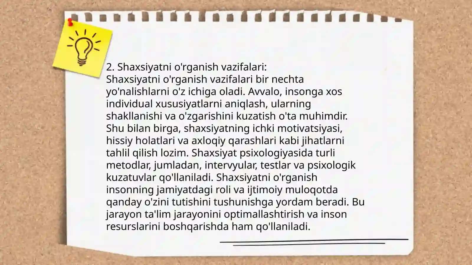 Psixologiya fanining maqsat va vazifalari 4