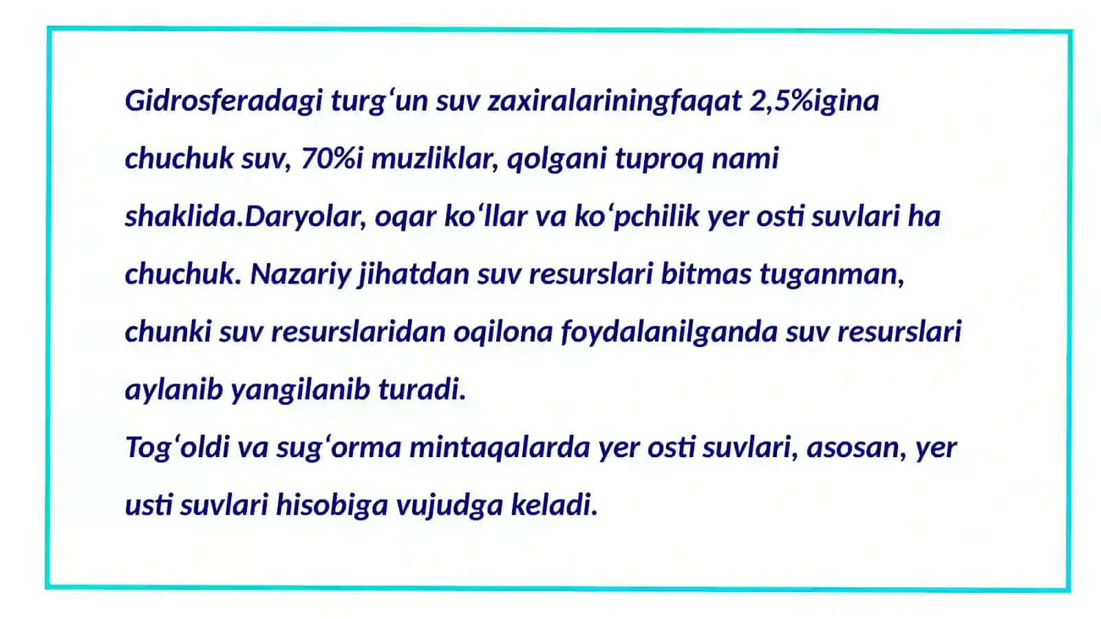 Suvresurslarining ifloslanishi 4