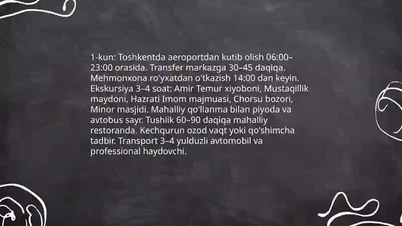 7 kunlik turpaket 4