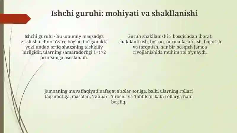 Mehnat psixologiyasi 4