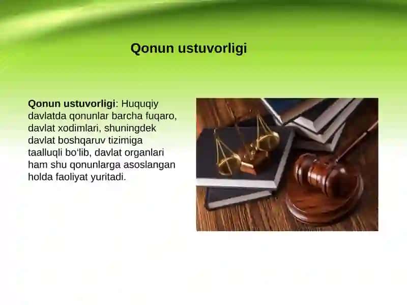 Huquqiy davlat va fuqorolik jamiyati 4