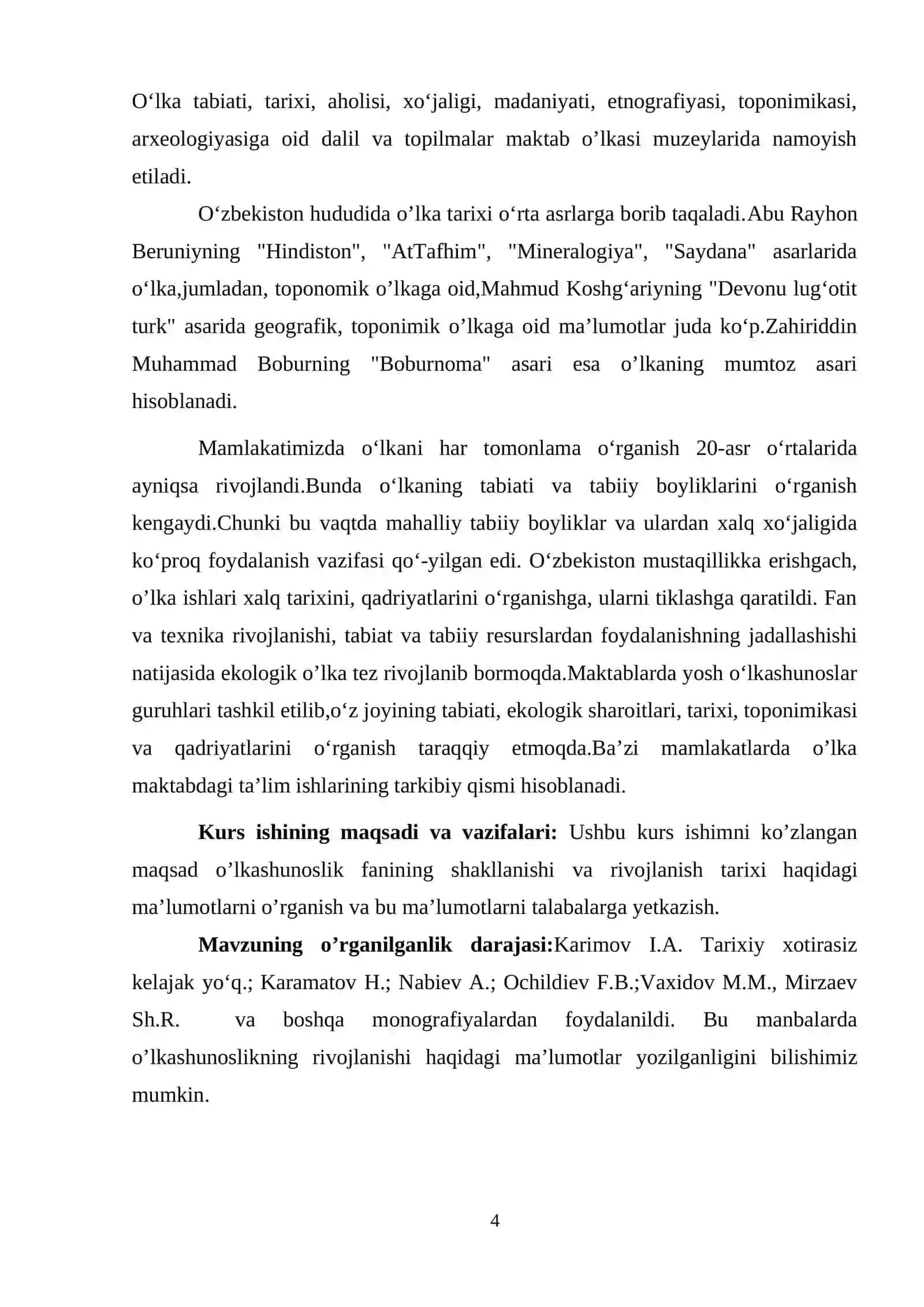 O’LKASHUNOSLIK FANINING SHAKLLANISHI VA RIVOJLANISH TARIXI 4