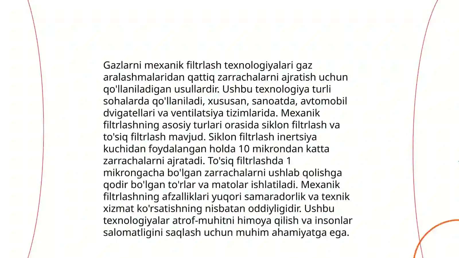 Gazlar tozalash usullari 4