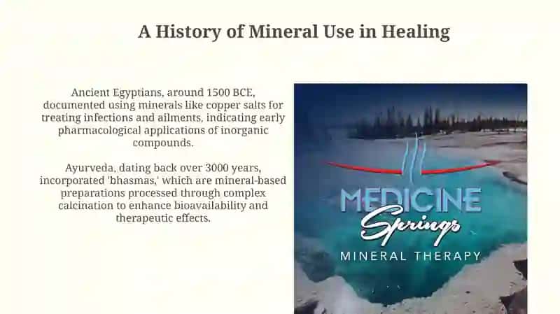 Mineral therapy 4