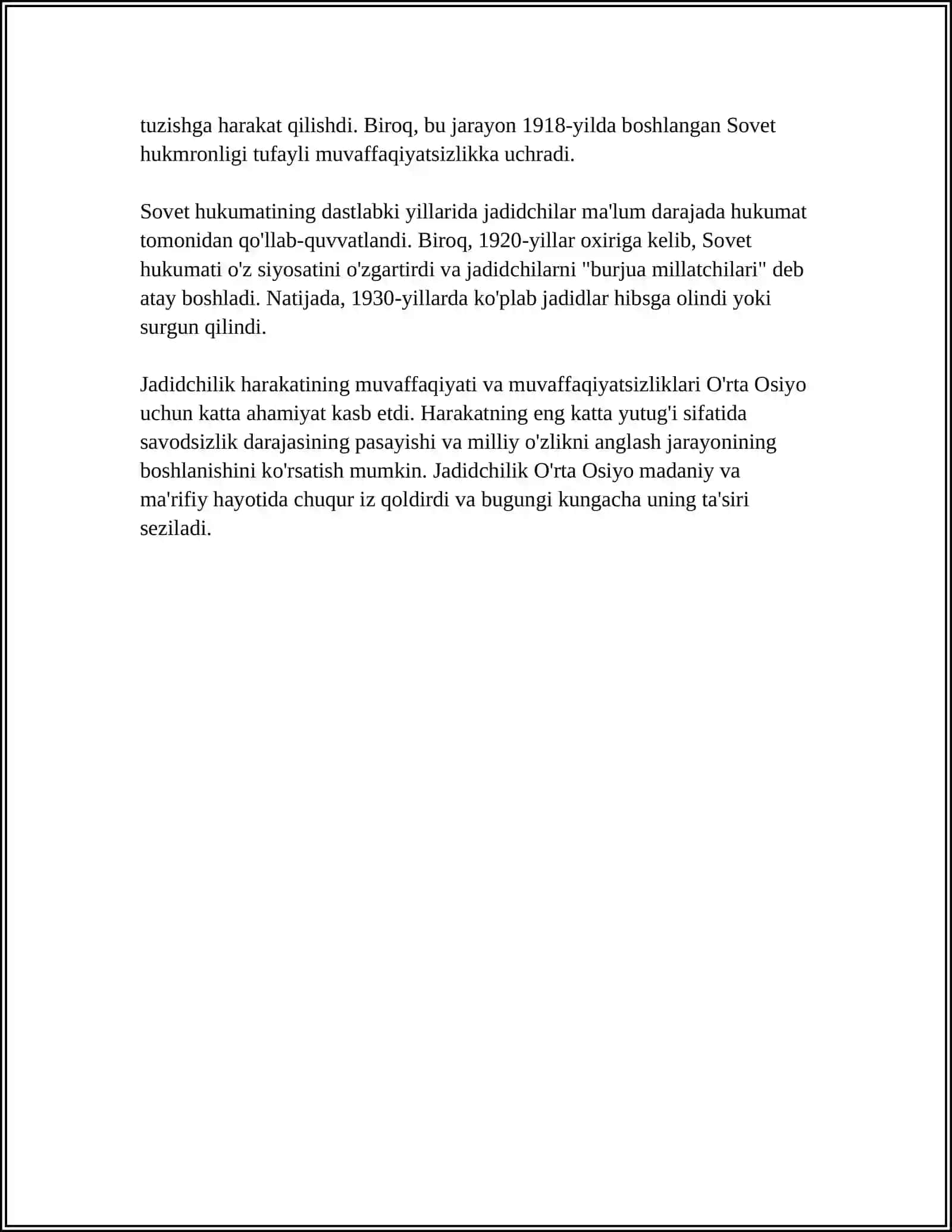 JADIDCHILIK XARAKATI NAMOYONDALARINIG PEDAGOGIK G‘OYALARI 4