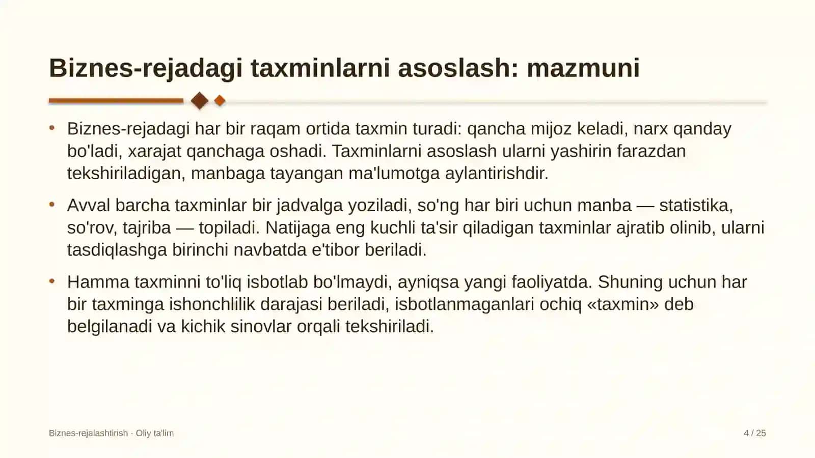 optik tolali aloqa tarmoqlarida biznes rejadagi taxminlarni asoslash 4885 4