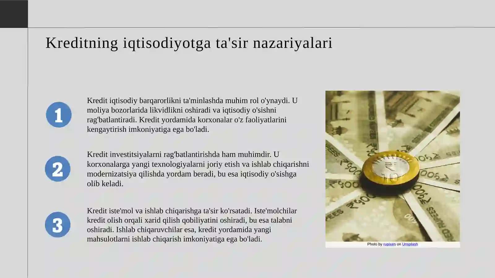 Kreditning iqtisodiyotga tasiri 4