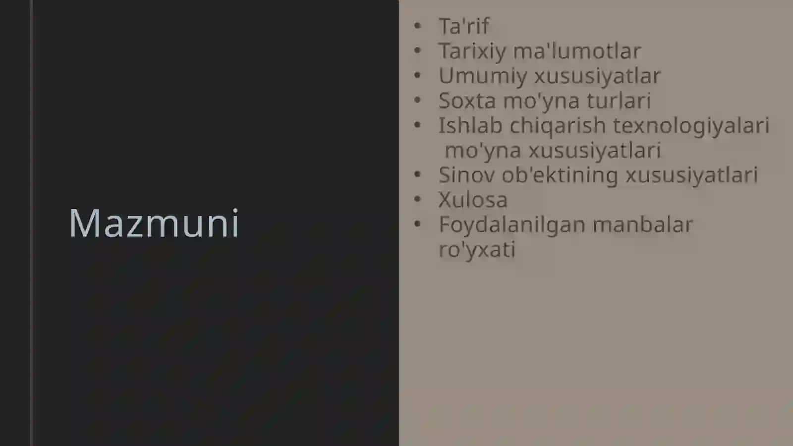 Tabiiy va sun'iy mo'ynaning tuzilishi va xossalari 4