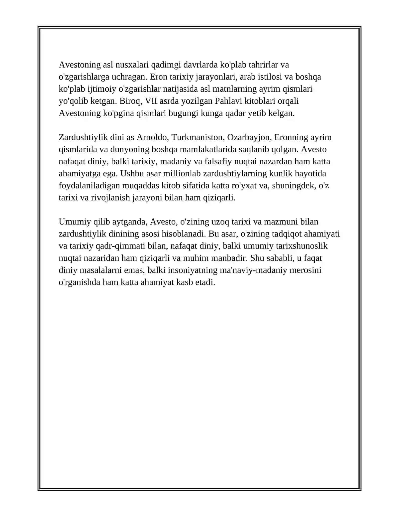 IFODALI O‘QISH SAN’ATINING TARAQQIY ETISHIDA “AVESTO”NING AHAMIYATI 4