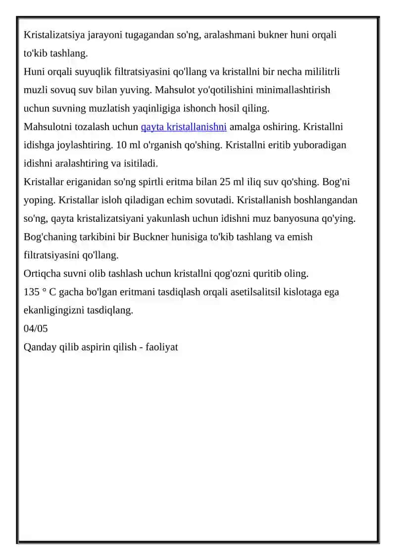 Aspirin 4