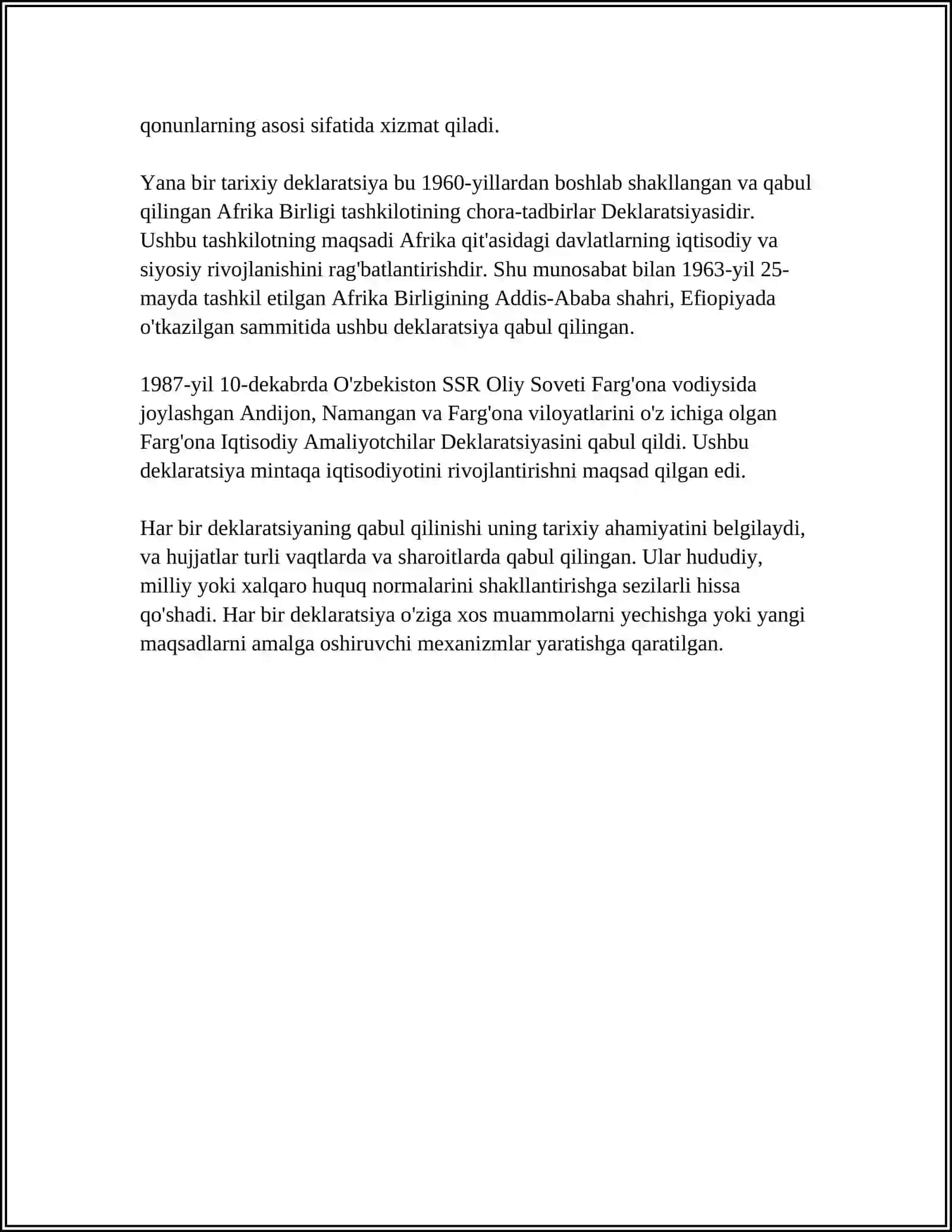 MUSTAQILLIK DEKLARATSIYASI 4