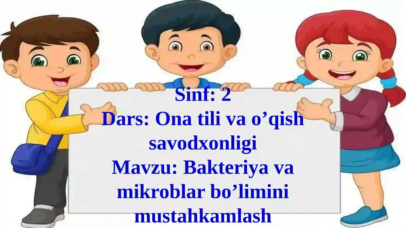 Bakteriya va mikroblar bo'limini mustahkamlash 4