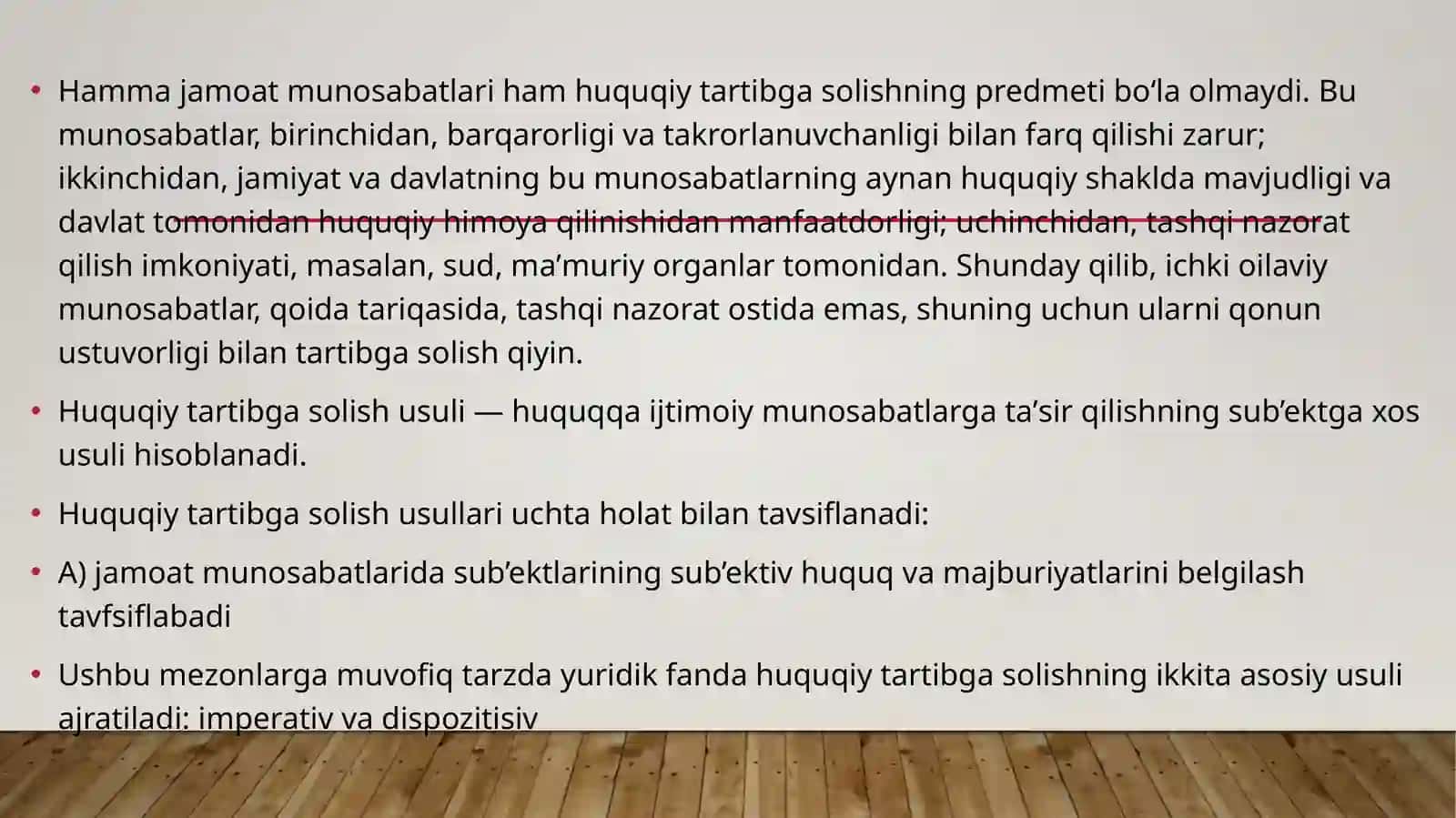 Huquq tizimi 4