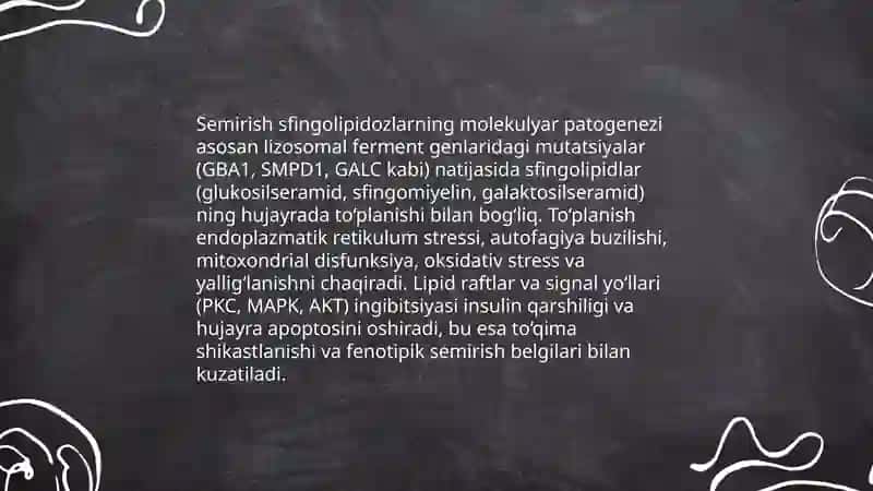 Semirish Sfingolipidozlar 4