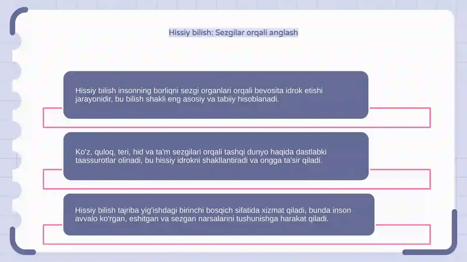 Bilish darajalari 4