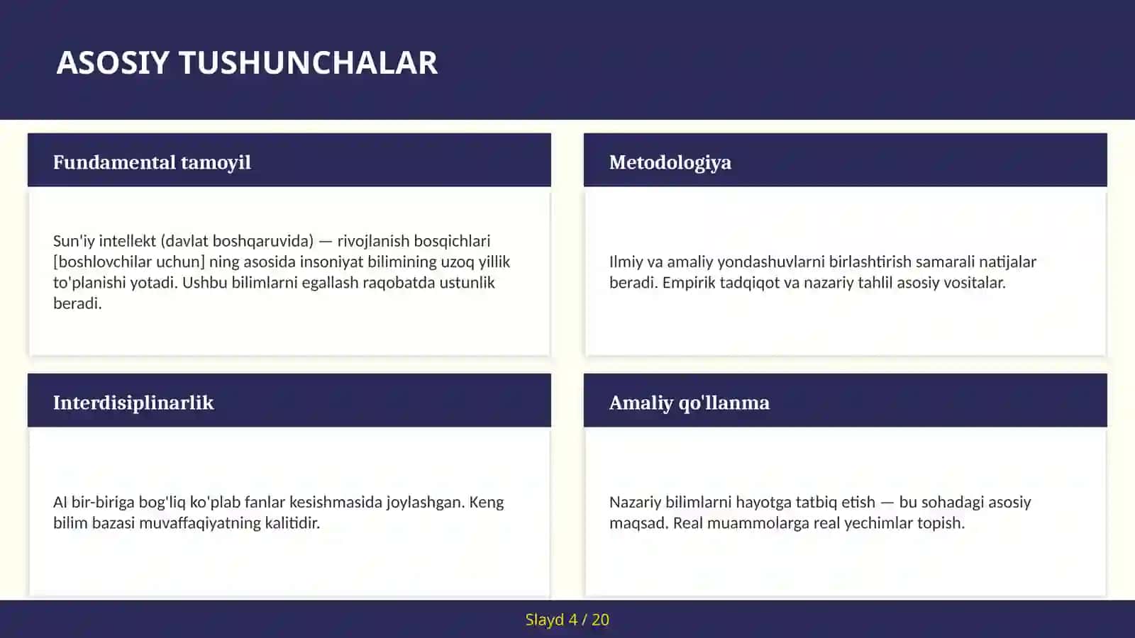 Sun'iy intellekt (davlat boshqarishida) - rivojlanish bosqichlari [boshlovchilar uchun] 4