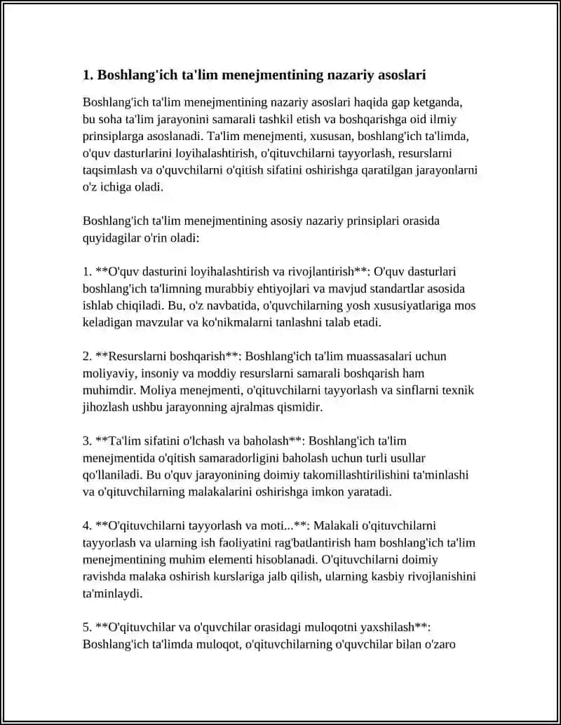 AXBOROT TEXNOLOGIYALARI VA MENEJMENT UNIVERSITETI PEDAGOGIKA KAFEDRASI MUSTAQIL ISH 4