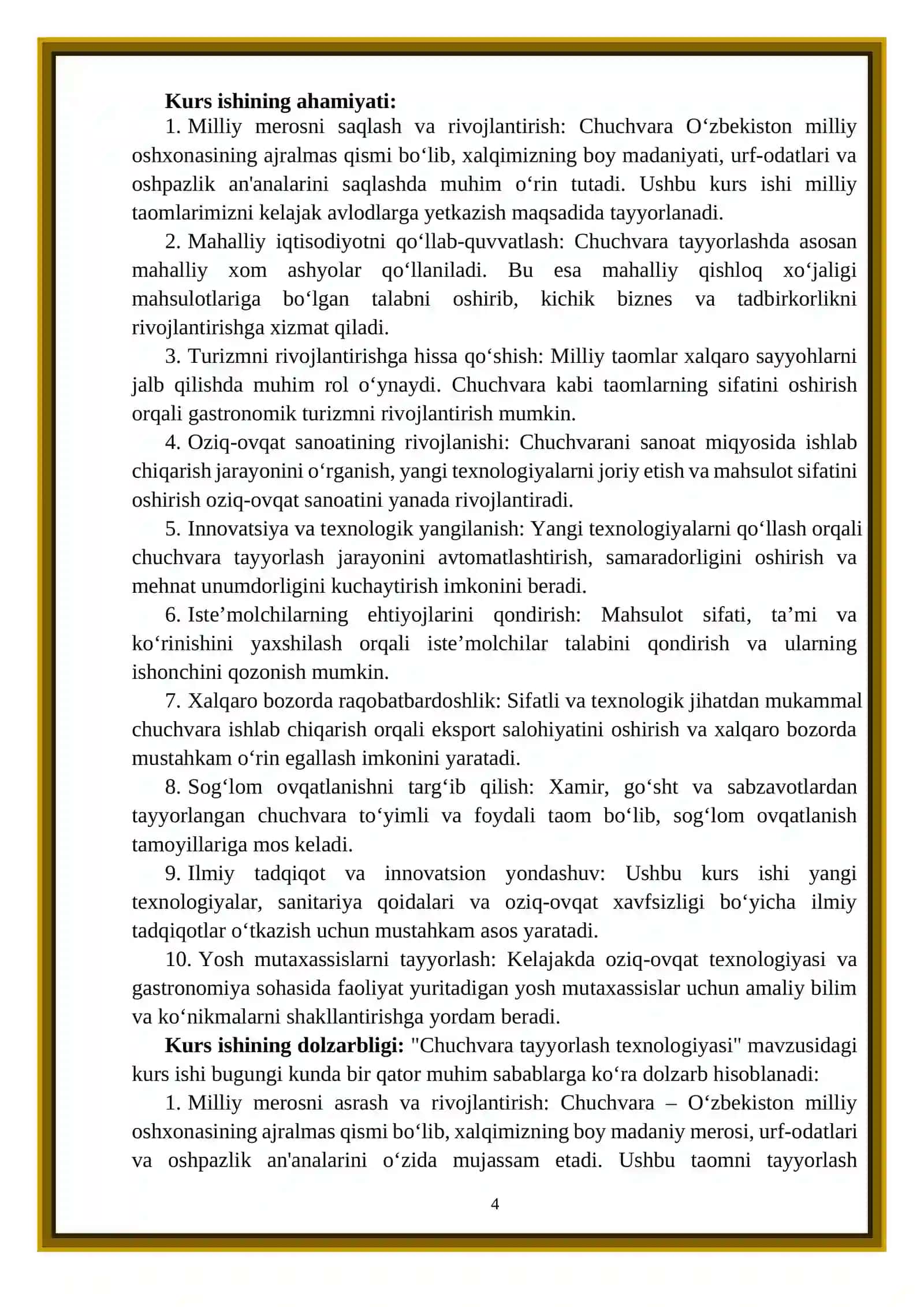 Chuchvara tayyorlash texnologiyasi 4