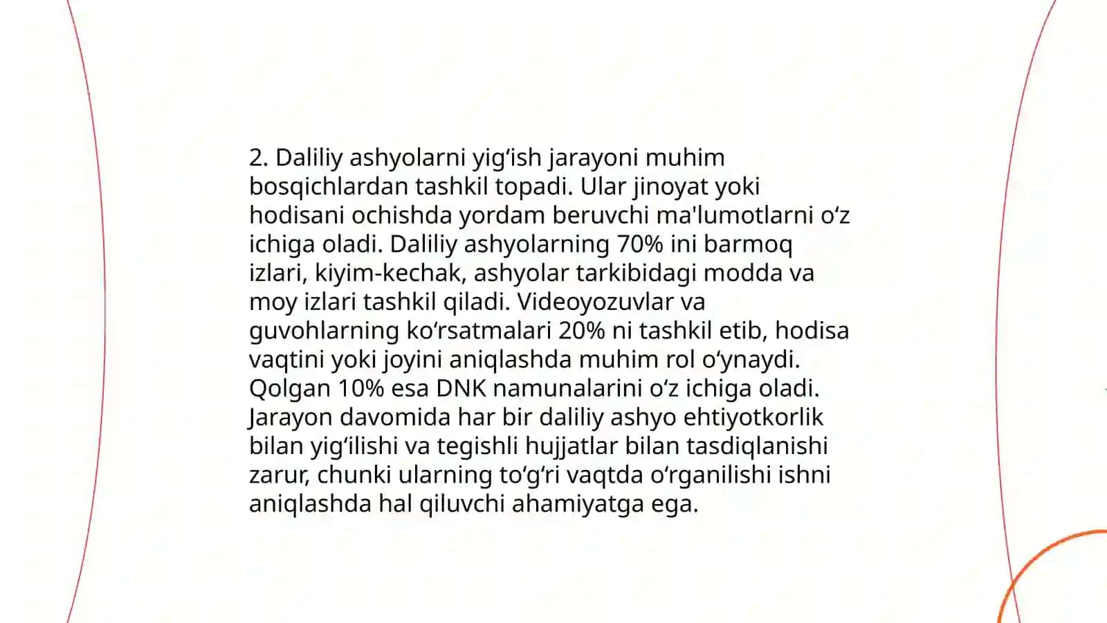 Kriminalistika fanining vazifalari va tizimi 4