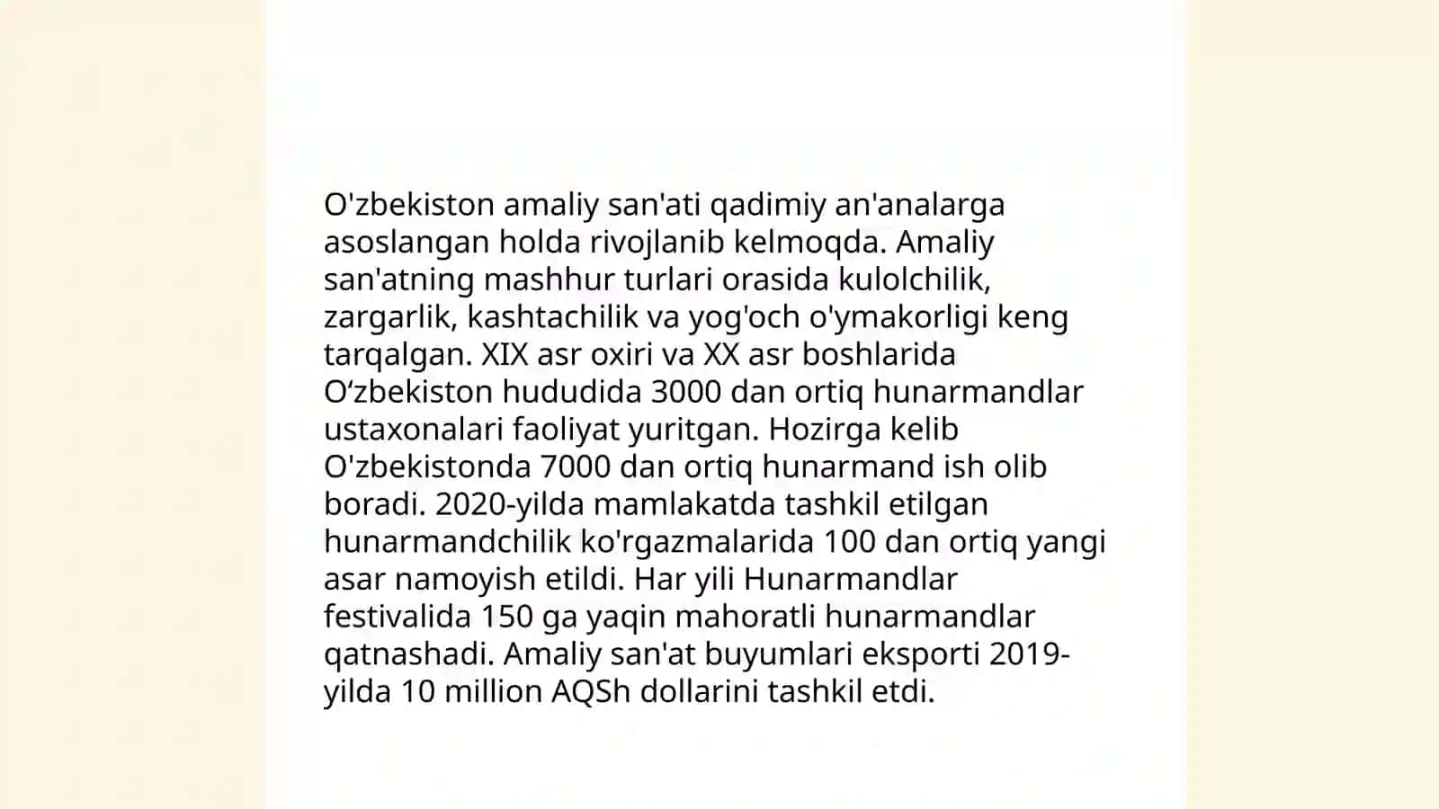 Amaliy san'at maktablari va ulardagi õziga xosliklar 4