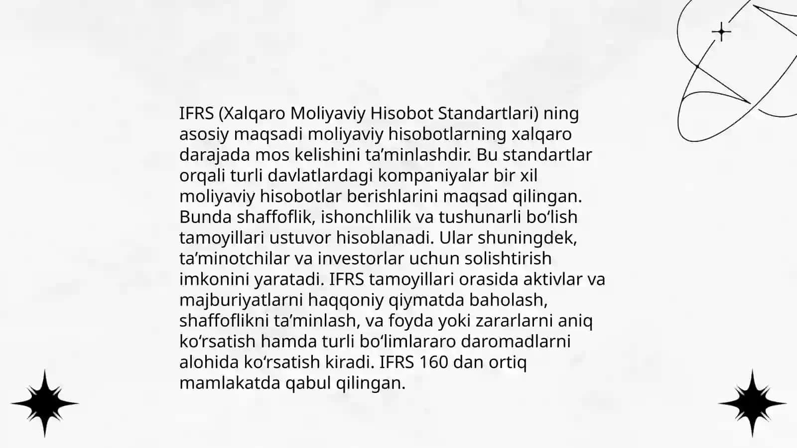 Moliyaviy hisobotlarning xalqaro standartlari 4