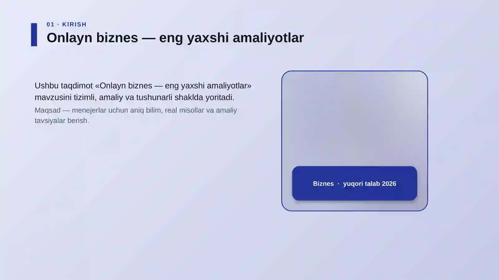 Onlayn biznes — eng yaxshi amaliyotlar 4