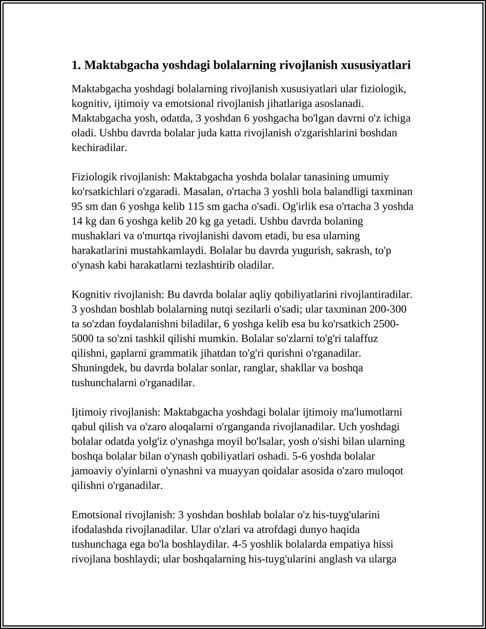 MAKTAB YOSHIDAGI BOLALARNI PSIXOLOGIK -PEDAGOGIK OʻRGANISH 4