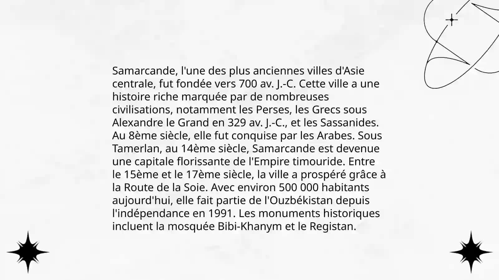 L'histoire de Samarcand 4
