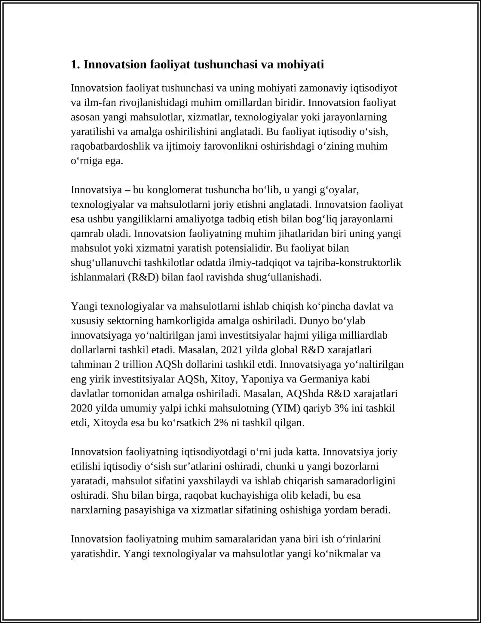 KORXONALARNING INNOVATSION FAOLIYATINING ILMIY ASOSLARI 4