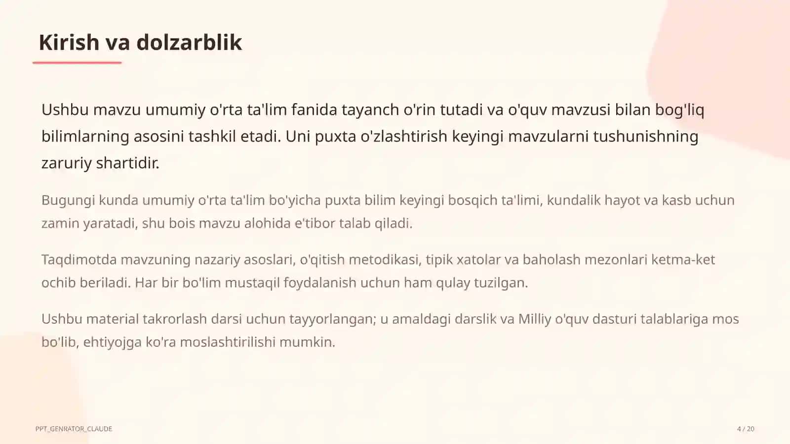 O'quvchilarning ruhiy salomatligi: stress va imtihon xavotirini kamaytirish 4