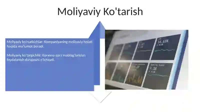Korxona moliyaviy holatining tahlili Gulchehra 4