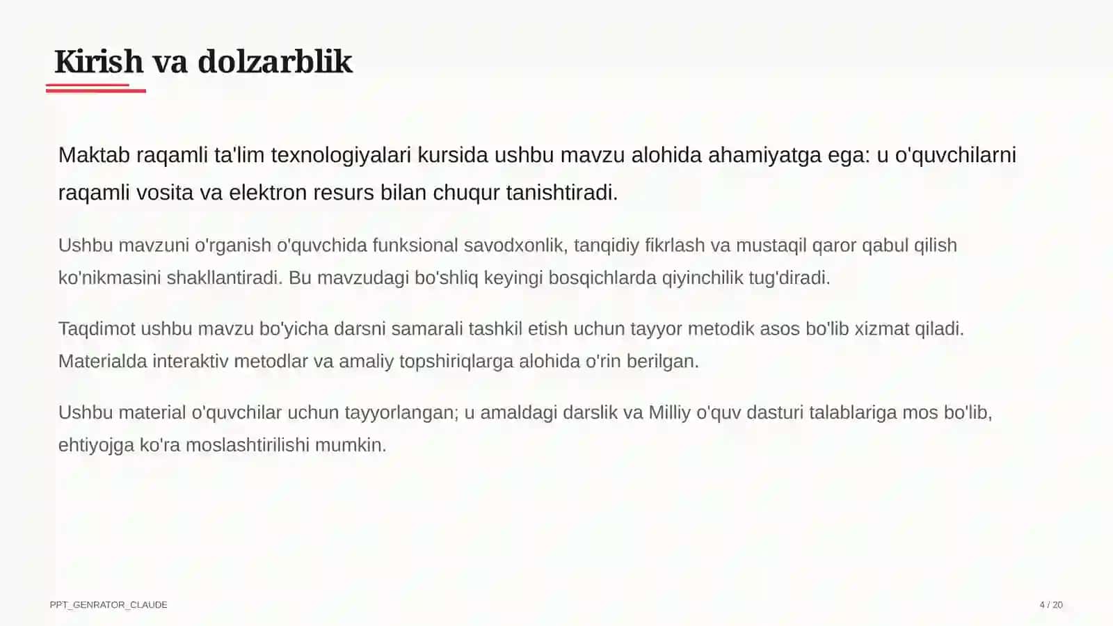 Ta'lim analitikasi: o'quvchi natijalarini tahlil qilish 4