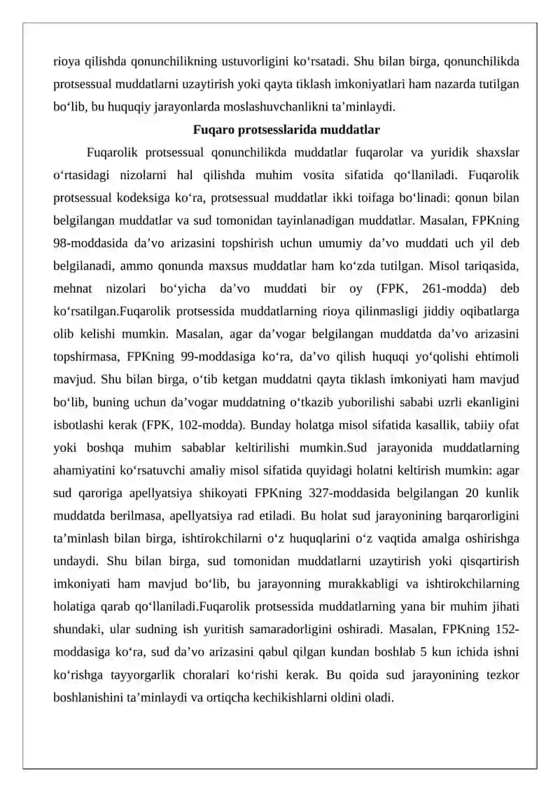 Protsessual muddatlar 4