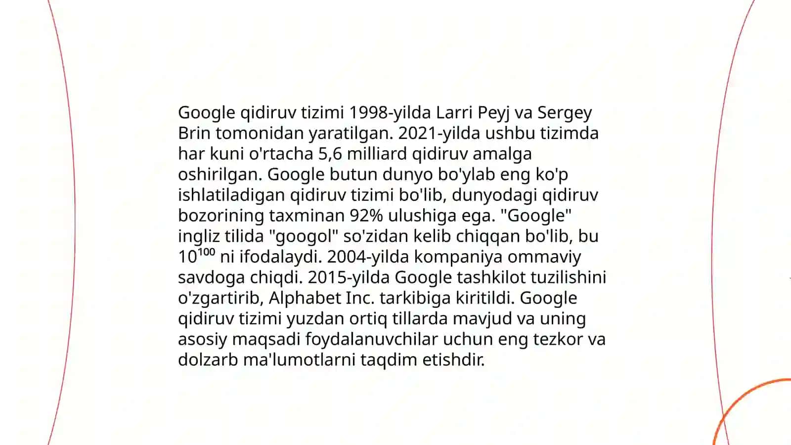 Google kompaniyasining tarixi 4