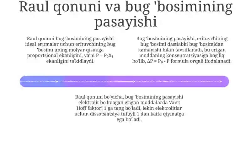 Eritmalarning kollegativ xossalari 4