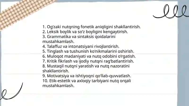 Nutq o‘strish metodikasi 4