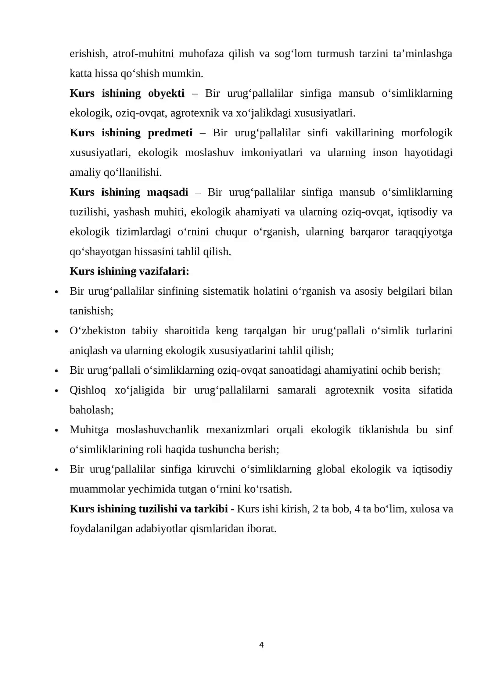 BIR URUGʻPALLALILAR SINFI. ASOSIY VAKILLARI. AHAMIYATI 4