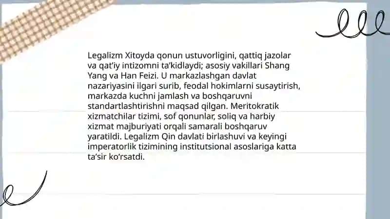 Qadimgi Xitoy va hind falsafasining oʻziga xos jihatlari 4
