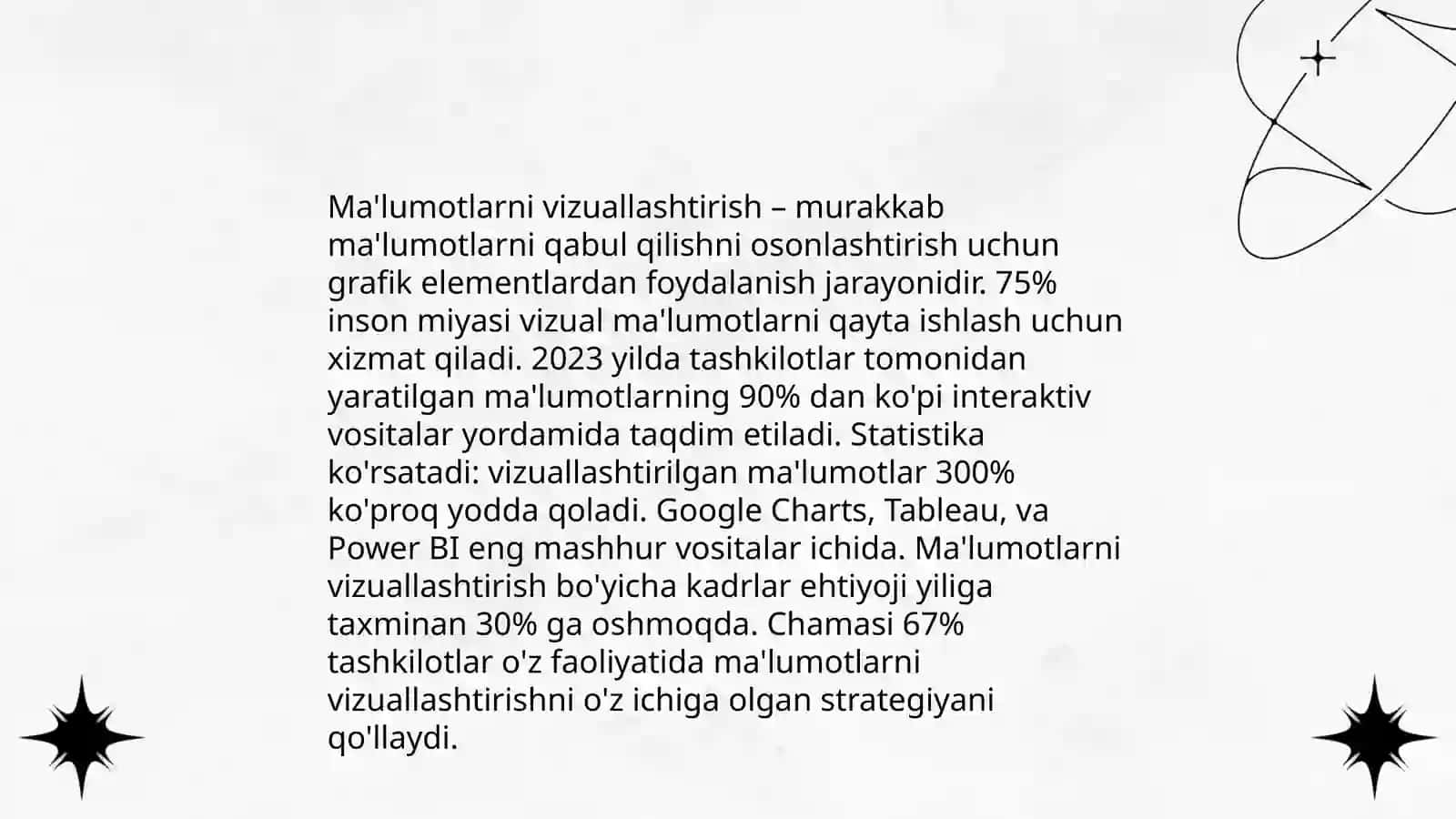 Infografika yaratish texnologiyasi 4