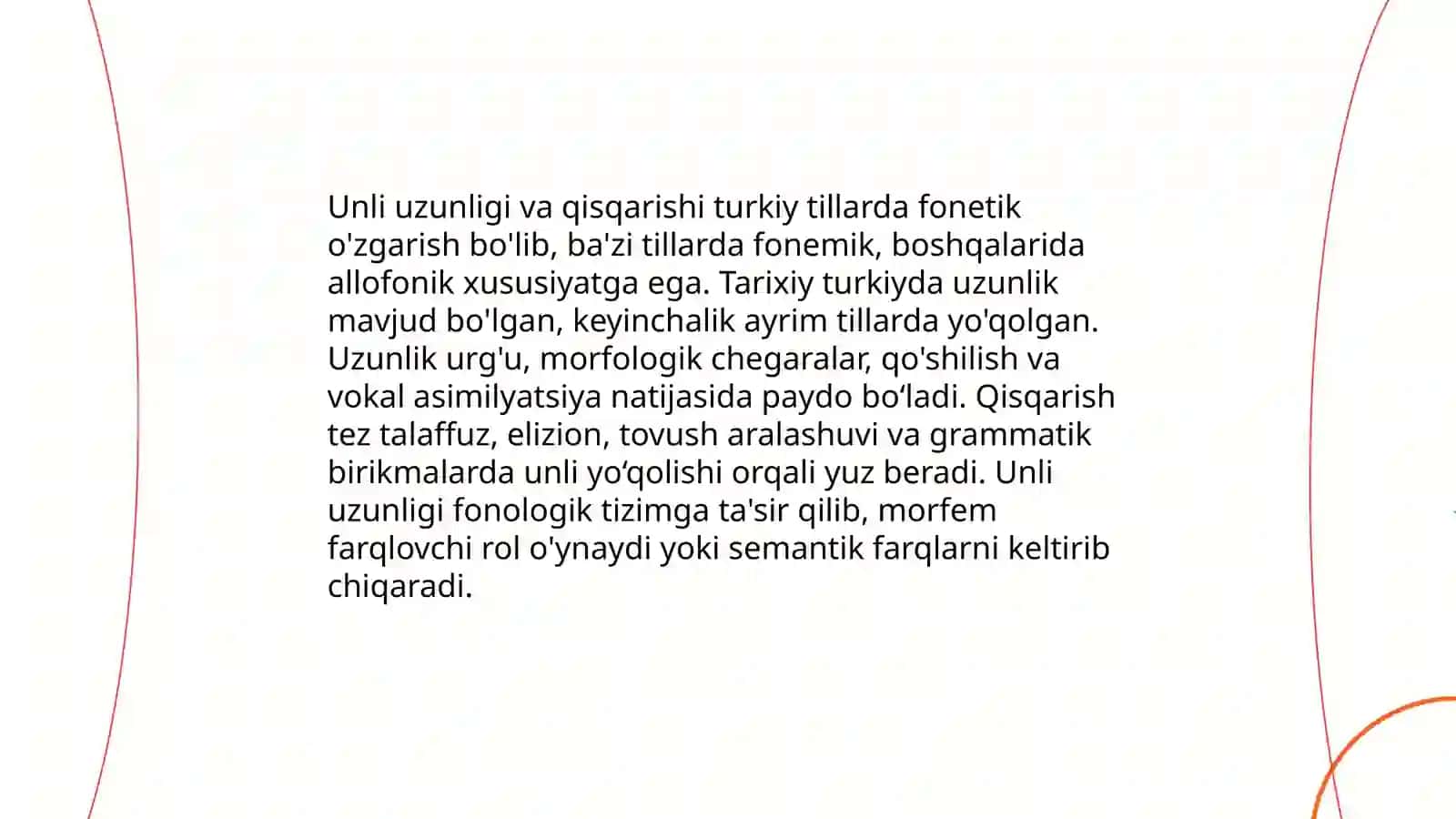 Turkiy tillarning fonetik xususiyatlari 4