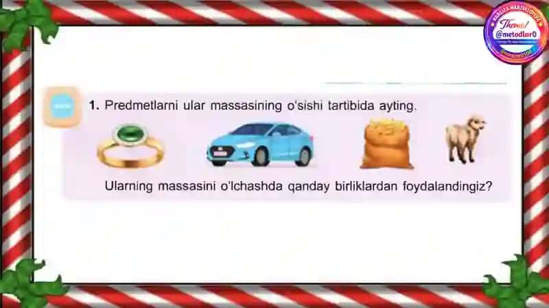Massa birliklari 4