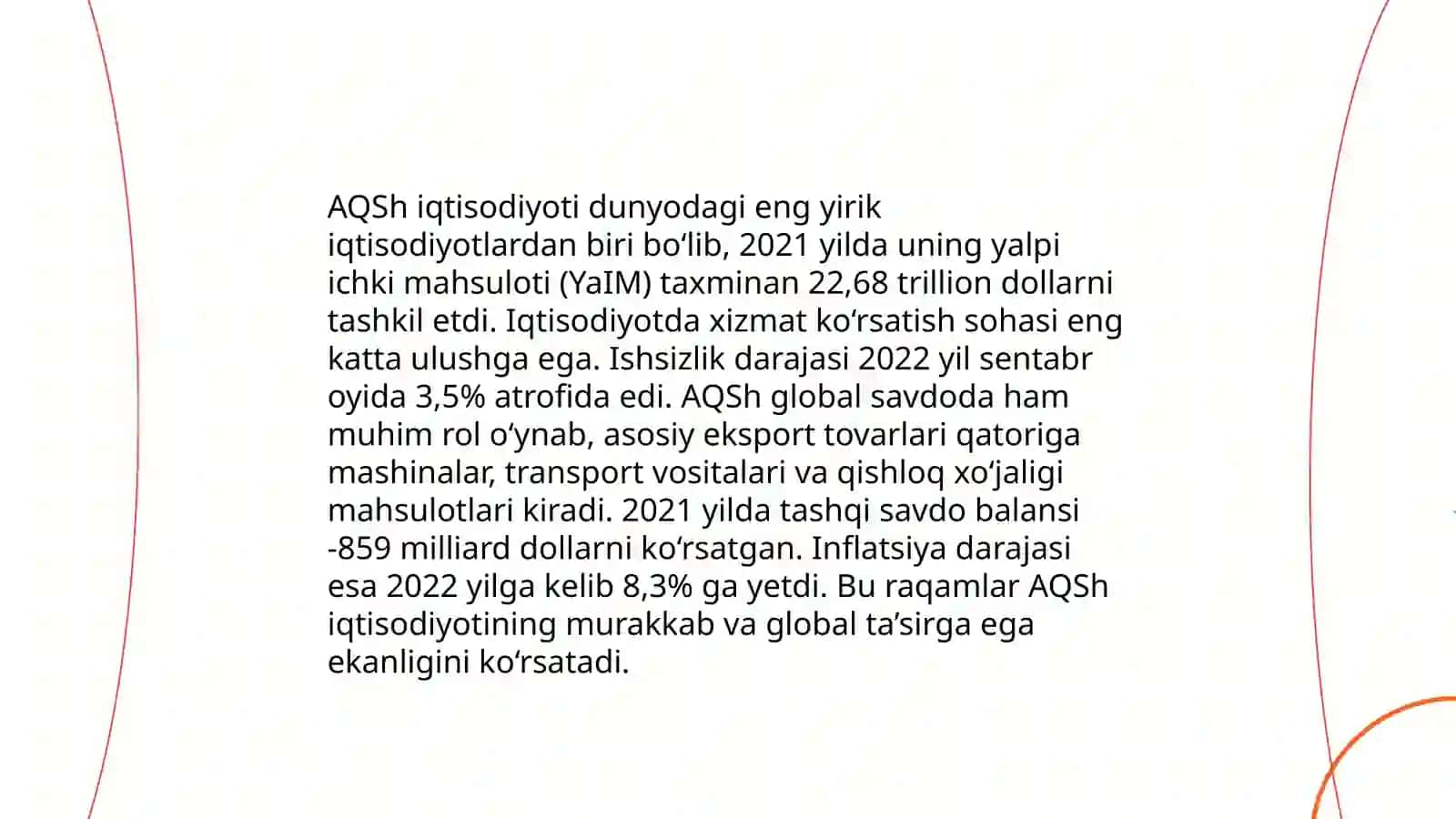 Rivojlangan mamlakatlar iqtisodiyoti 4