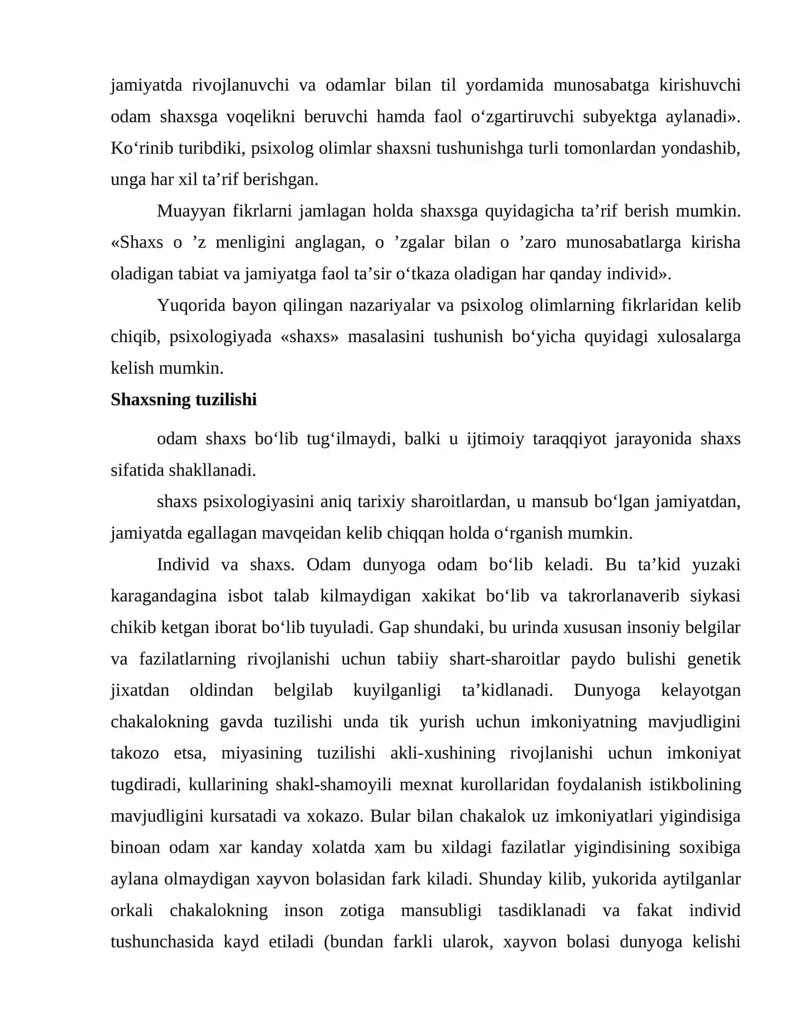 Shaxs psixologiyasi va kasbiy shakllanish 4