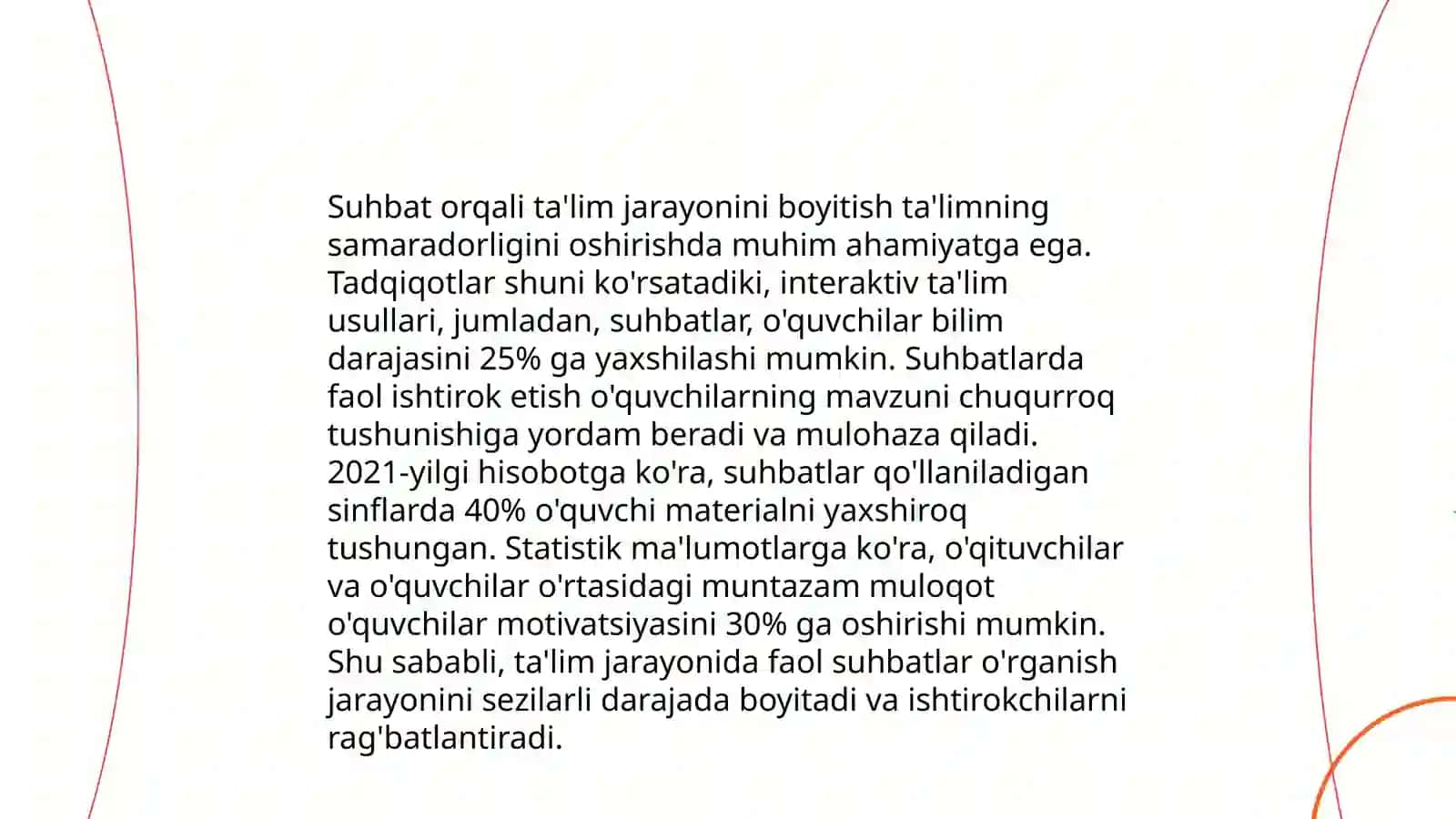 Kuzatish, suhbat, inson faoliyatini tahlil qilish pedagogik metodlar sifatida 4